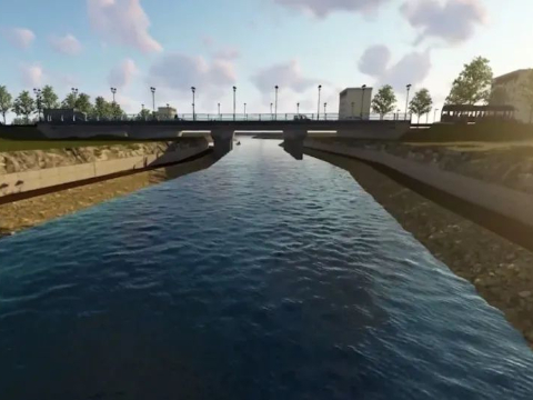 长葛市清潩河综合治理工程BIM技术应用汇报视频