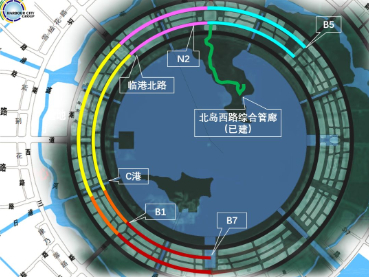 南汇新城水芸路、云鹃路道路改建暨综合管廊实施工程BIM技术应用